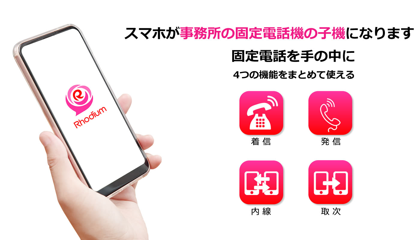 パソコン用のRhodiumを手の中の画像